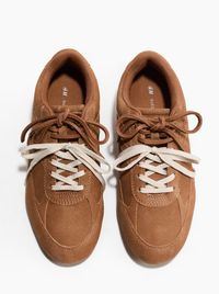 Sneaker aus Veloursleder
