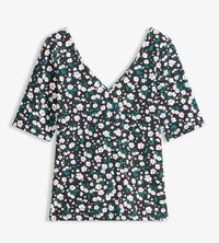 Shirt aus elastischer Baumwolle