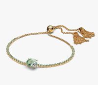 Bridgerton Schmetterling Schiebeverschluss Tennisarmband
