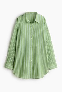 Longbluse aus Baumwolle