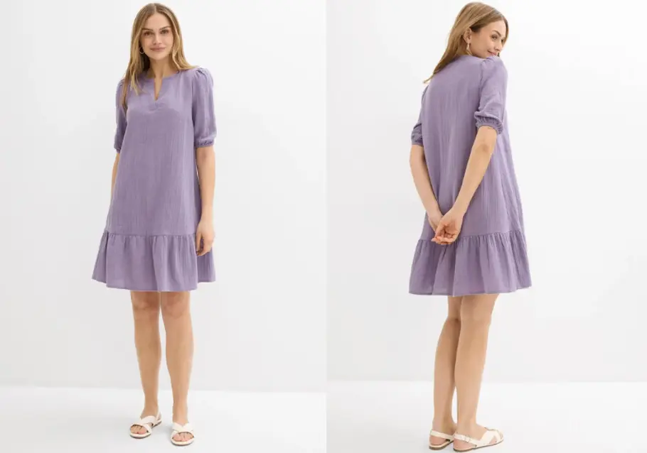 Kleid aus Musselin