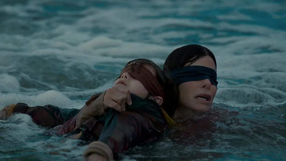 Sandra Bullock in „Bird Box – Schließe deine Augen“.