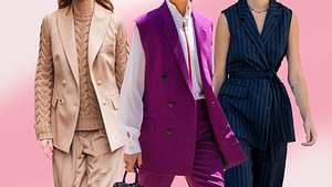 Blazer-Weste kombinieren: So lässig stylst du die elegante Blazer-Alternative für jede Gelegenheit - Foto: Claudio Lavenia/Edward Berthelot/Christian Vierig/GettyImages/natrot/iStock/Collage Wunderweib.de