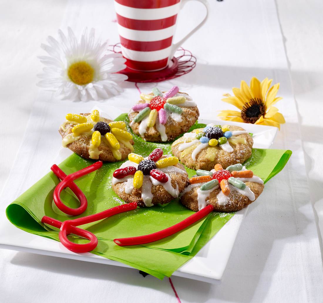 Blumen-Cookies zum Muttertag Blumen-Cookies zum Muttertag