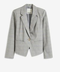 bonprix Glencheck Blazer, schwarz