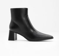 bonprix Stiefeletten mit Blockabsatz, schwarz