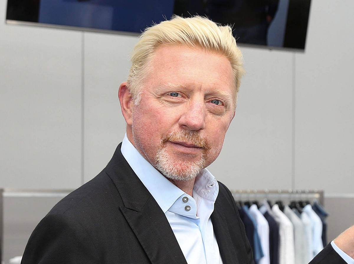 Boris Becker hat gut lachen! Obwohl er mitten im Pleiteverfahren steckt, lässt es sich so richtig gut gehen...