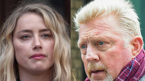 Boris Becker & Amber Heard: Ja, es ist wirklich wahr! - Foto: IMAGO / Cover-Images (links) & IMAGO / i Images (rechts), Collage: Wunderweib Redaktion