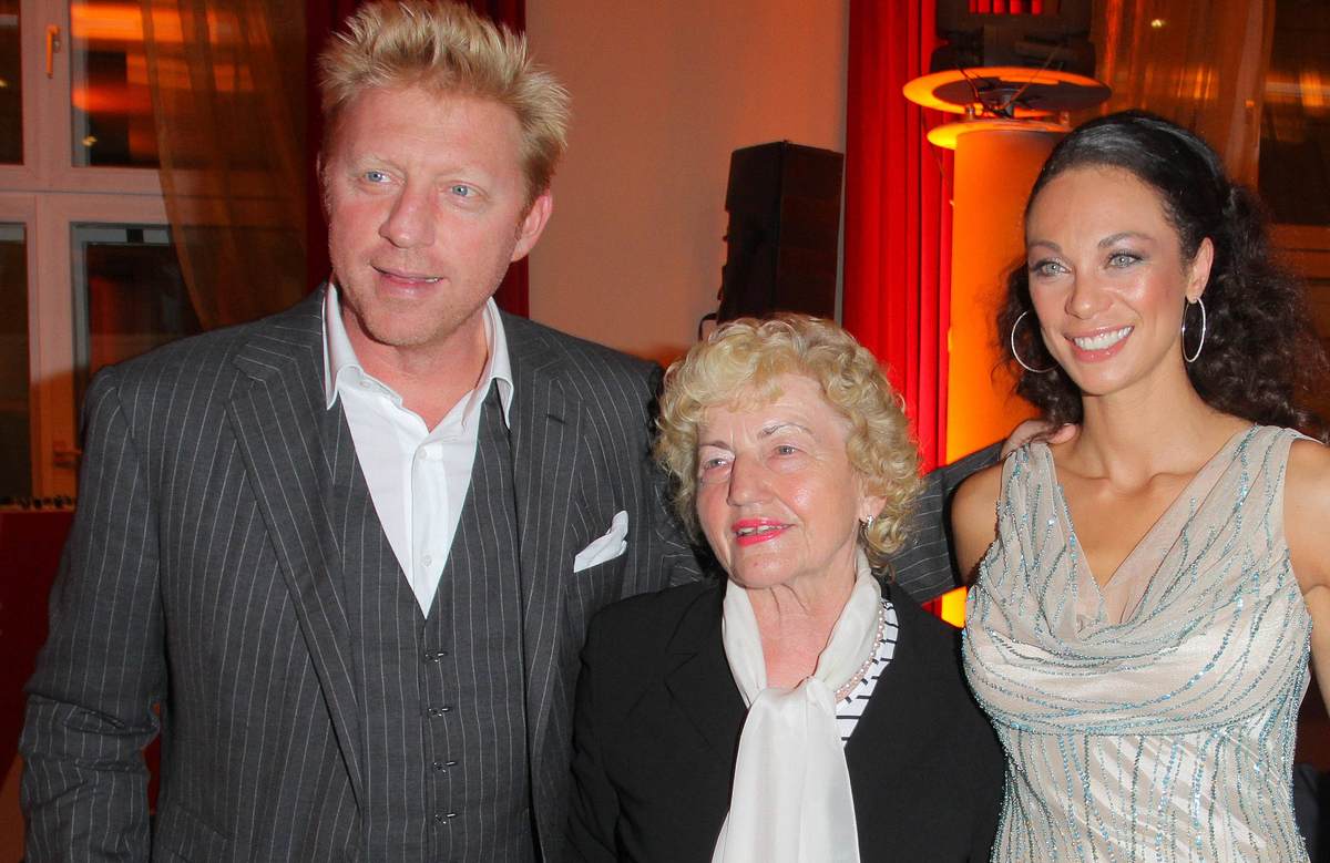 Boris Becker mit Mutter Elvira und Exfrau Lilly