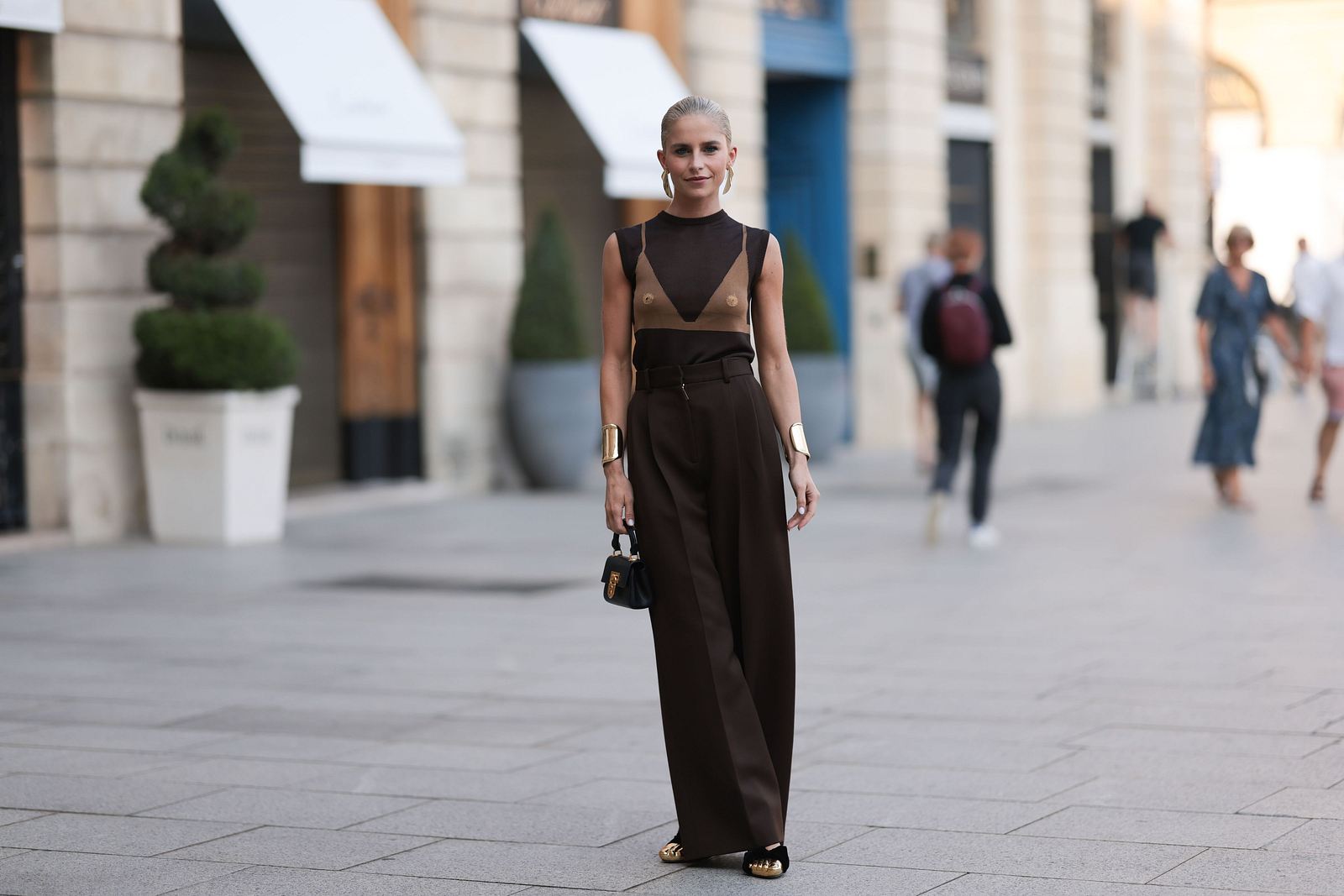 Wunderweib Braune und | Outfits Styling-Ideen Hose kombinieren: