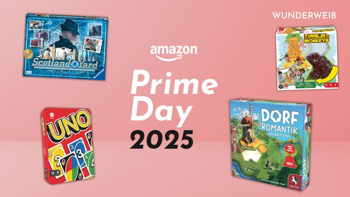 Brettspiele Prime Day 2025 - Foto: Wunderweib.de & iStock (Lemon_tm)