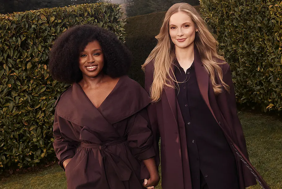 Masali Baduza und Hannah Dodd. Masali Baduza und Hannah Dodd.