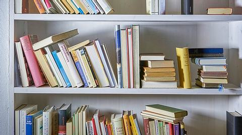 Weißes Bücherregal mit Büchern - Foto: iStock/pascal malamas