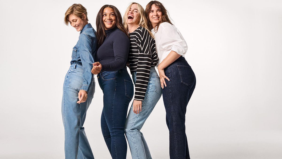 Für jede Körperform gibt es die passende Jeans. Für jede Körperform gibt es die passende Jeans.