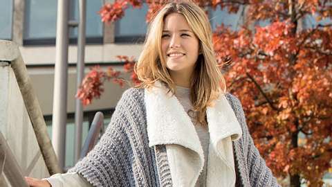 lässiges Cape - Foto: Deco & Style