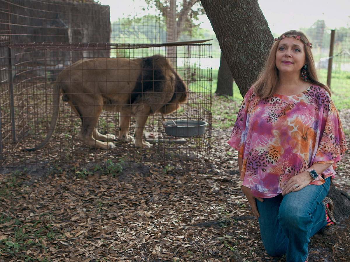 Carole Baskin übernimmt den Zoo von Joe Exotic.