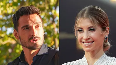 Ob es wohl eine Chance auf ein Liebes-Comeback gibt? Cathy Hummels verrät mehr... - Foto: IMAGO / Schüler (links) / Sven Simon (rechts)