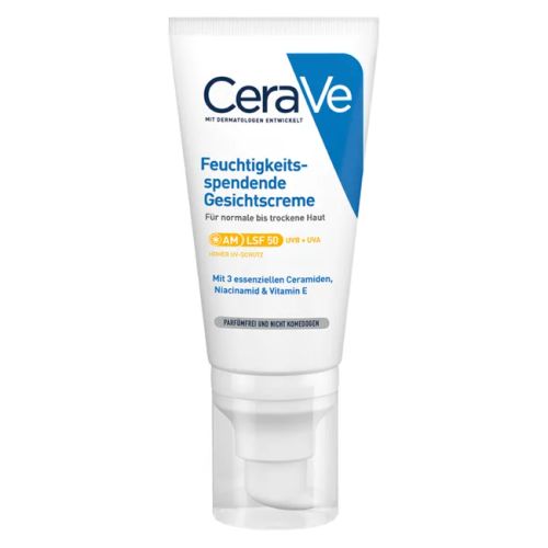 CeraVe Feuchtigkeitsspendende Gesichtscreme mit LSF 50