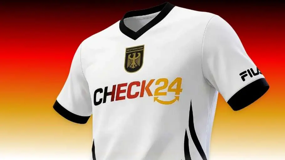 Das Check24 Trikot zur WM 2026.