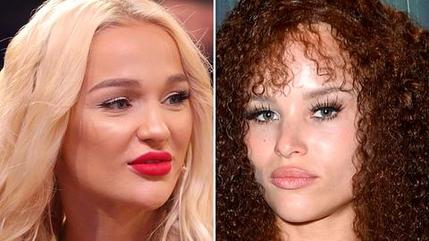 Christin Okpara und Emmy Russ - Foto: Andreas Rentz/GettyImages (links), IMAGO / Future Image (rechts); Collage: Wunderweib Redaktion