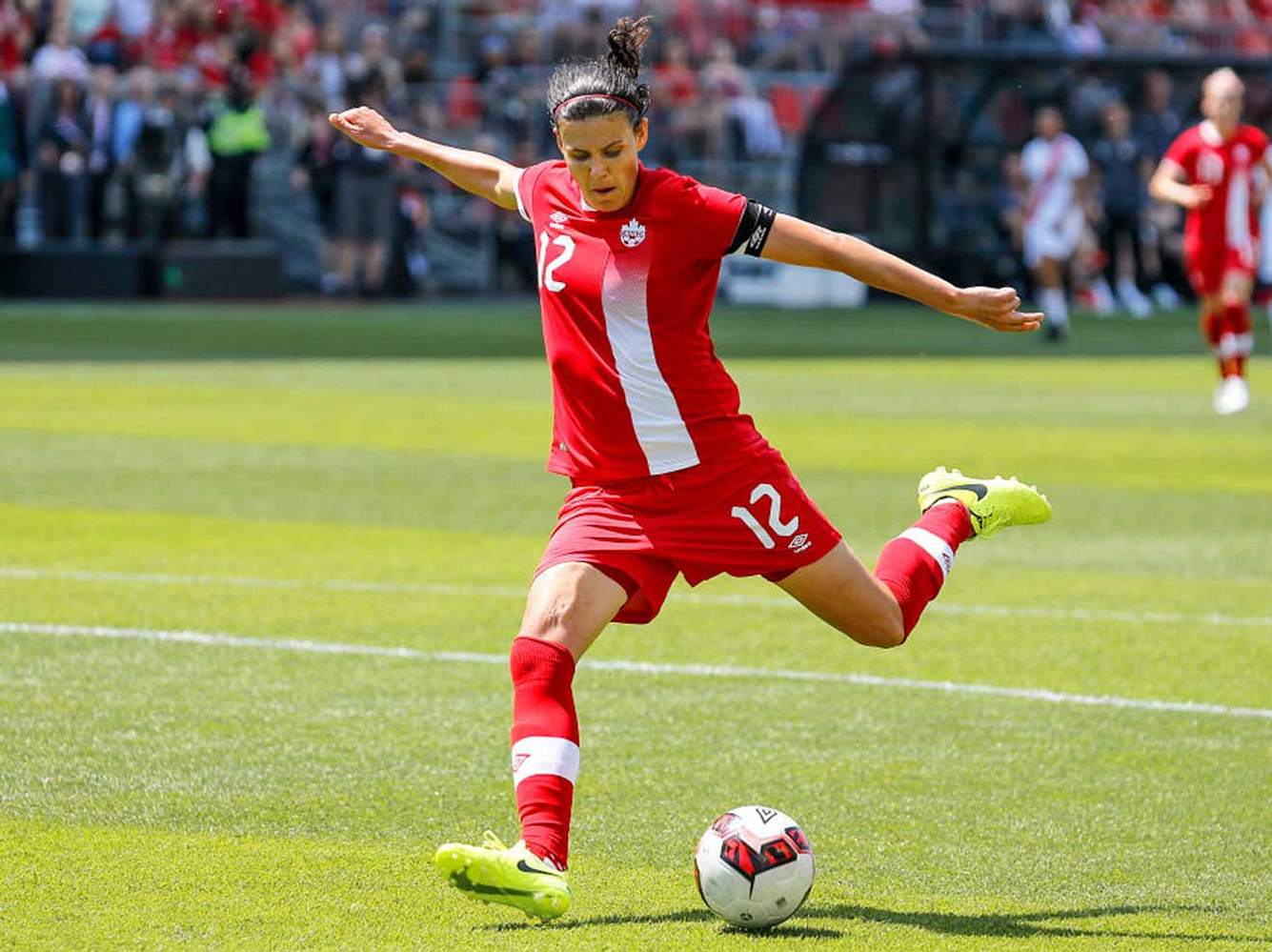 Christine Sinclair führt die kanadische Nationalmannschaft bei der Frauen-WM 2019 an