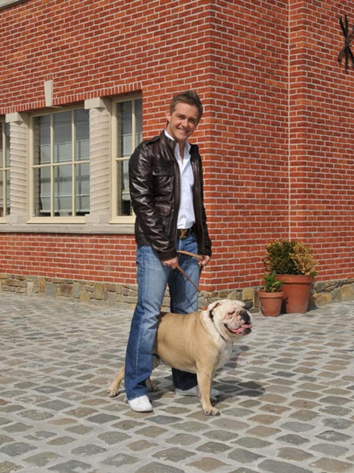 Christoff de Bolle liebte seinen Hund Dior - der leider verstarb