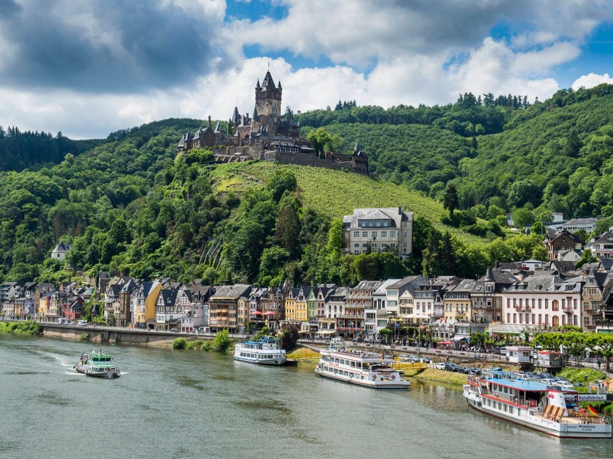 Kleinstadt mit traumhaftem Ausblick: Cochem.