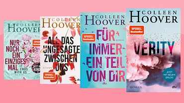 Colleen Hoover Buchverfilmungen - Foto: dtv; Collage Wunderweib.de Colleen Hoover Buchverfilmungen - Foto: dtv; Collage Wunderweib.de