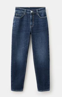 Mango Mom Jeans Comfort-Jeans mit hohem Bund Newmom