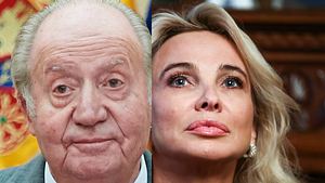 Corinna zu Sayn-Wittgenstein-Sayn & Juan Carlos von Spanien: Jetzt geht es vor Gericht. - Foto: Collage aus Carlos Alvarez/Getty Images (links) & IMAGO / ITAR-TASS (rechts); Collage: Wunderweib Redaktion