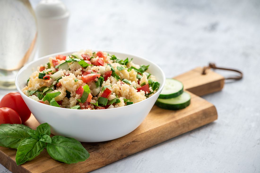 Couscous-Salat mit Paprika Couscous-Salat mit Paprika