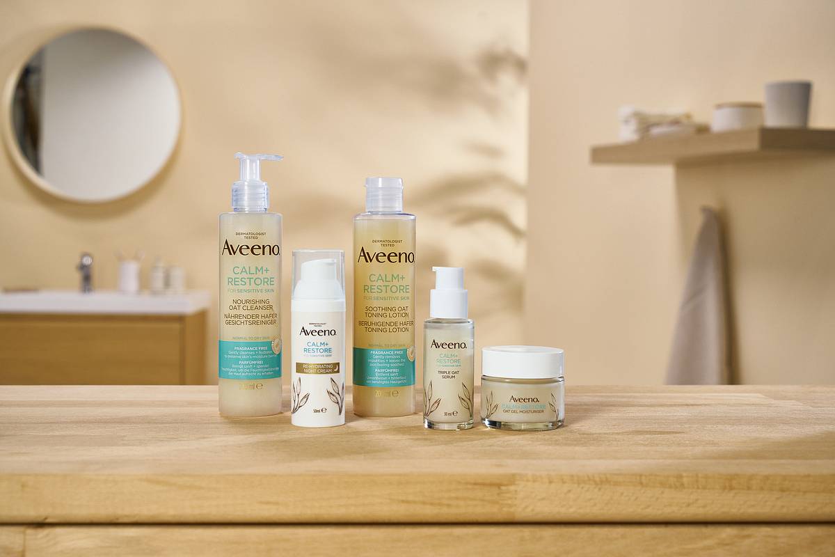 Calm + Restore Produktlinie Aveeno