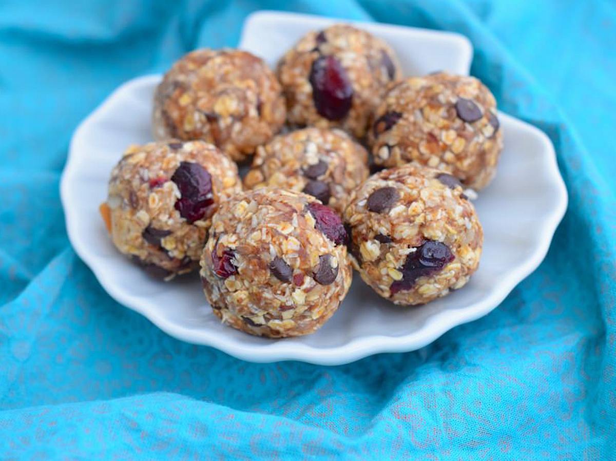 Haferflocken und Cranberries sind echte Energielieferanten!