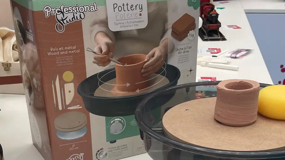 Töpfer-Set für Kinder für handwerkliche Hobbies