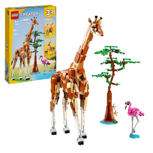 Lego Giraffe Creator Tiersafari