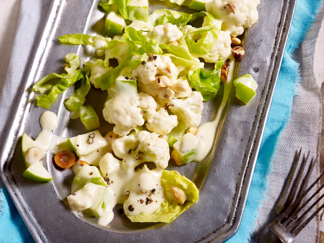 Cremiger Blumenkohlsalat Cremiger Blumenkohlsalat