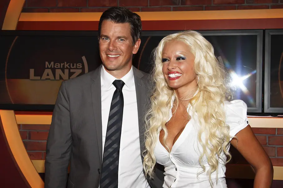 Markus Lanz und Daniela Katzenberger 2010 Markus Lanz und Daniela Katzenberger 2010