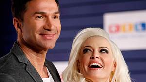 Lucas Cordalis und Daniela Katzenberger - Foto: Andreas Rentz/Getty Images