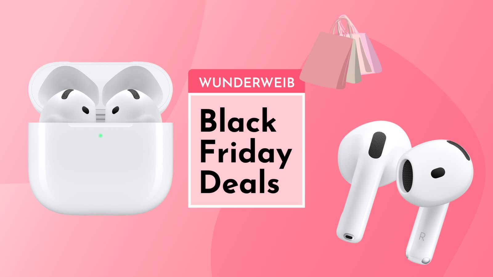 Apple AirPods 4 Black Friday ist aber die Rabatte gibt’s schon