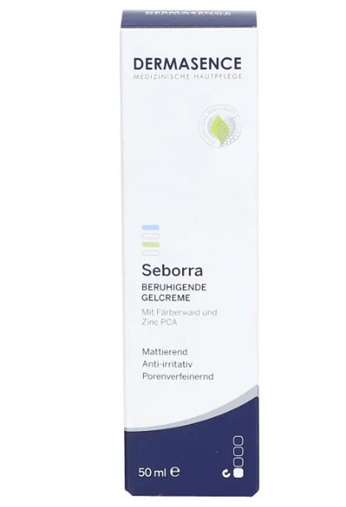 DERMASENCE Seborra Beruhigende Gelcreme bei Akne, 50 ml