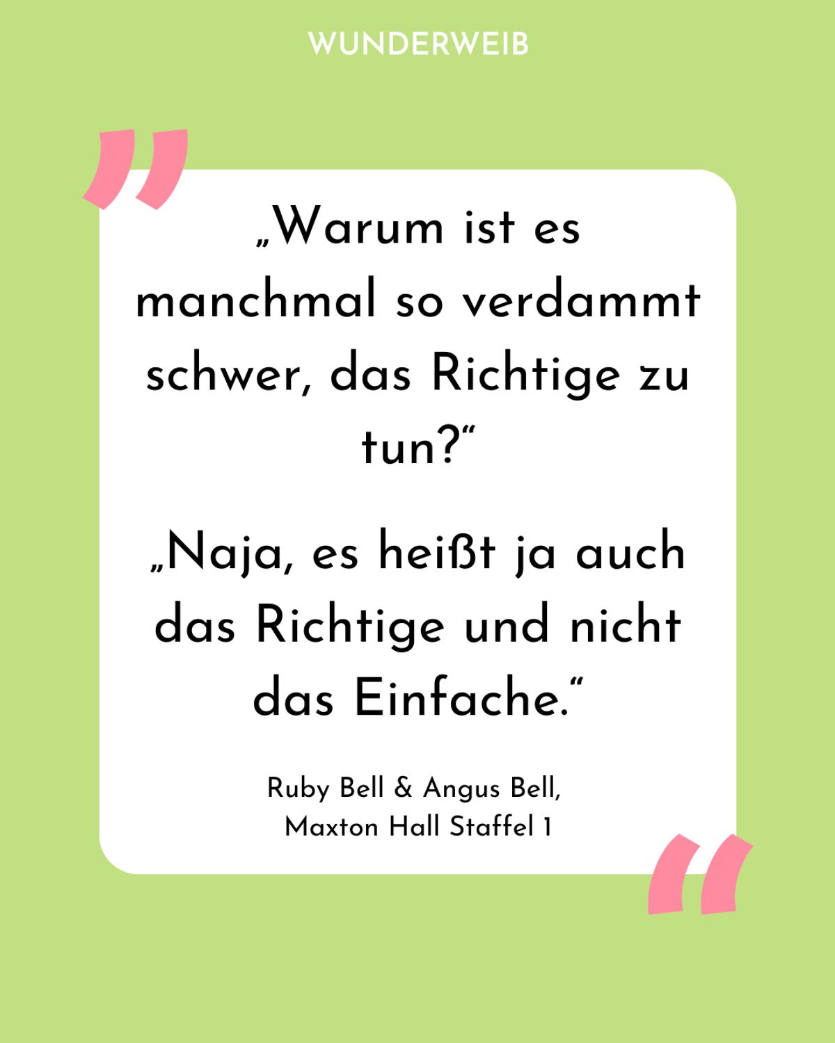 Die besten Maxton Hall-Zitate 6