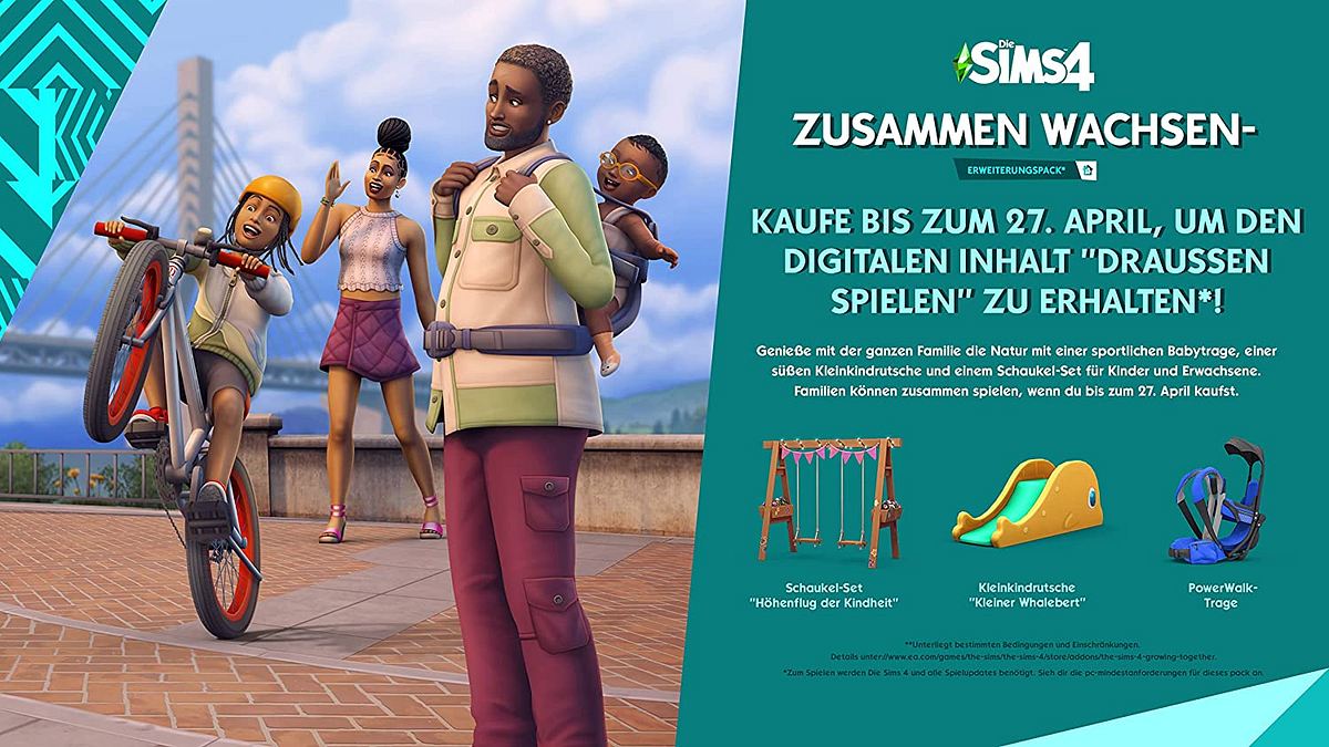 Die Sims 4: Zusammen wachsen Bonusinhalt