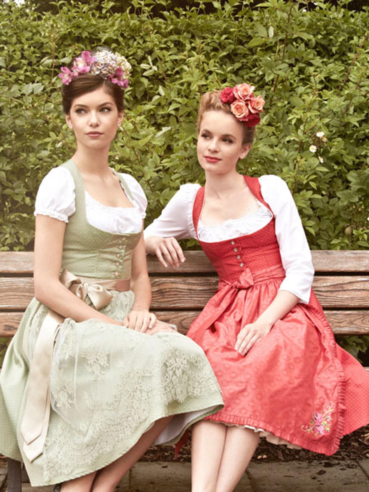 dirndl frisuren