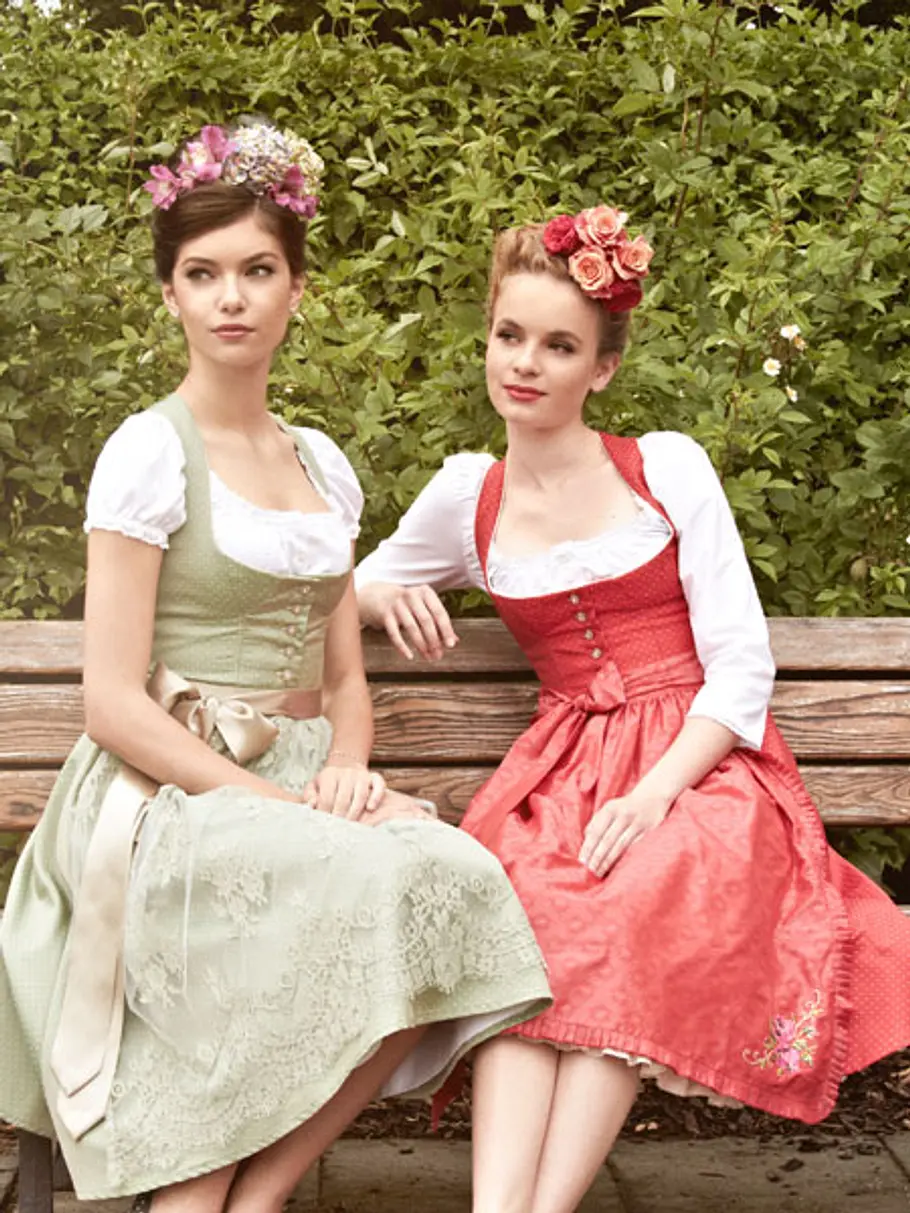 Zopf-Kunstwerk: dirndl frisuren