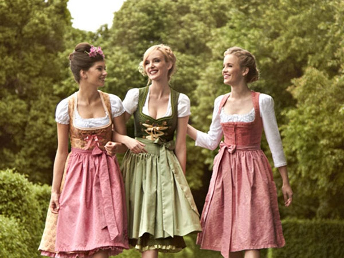 dirndl frisuren