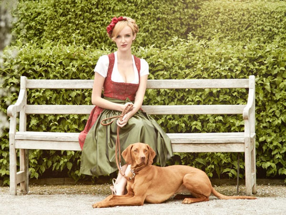 dirndl frisuren