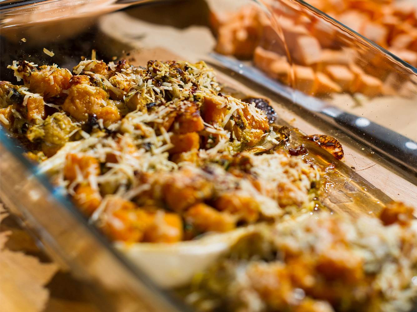 Kinder-Kochshow-Rezept: Chicorée-Süßkartoffel Auflauf Kinder-Kochshow-Rezept: Chicorée-Süßkartoffel Auflauf
