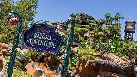 Neue Wildwasserbahn Tianas Bayou Adventure - Foto: Disney/WDW