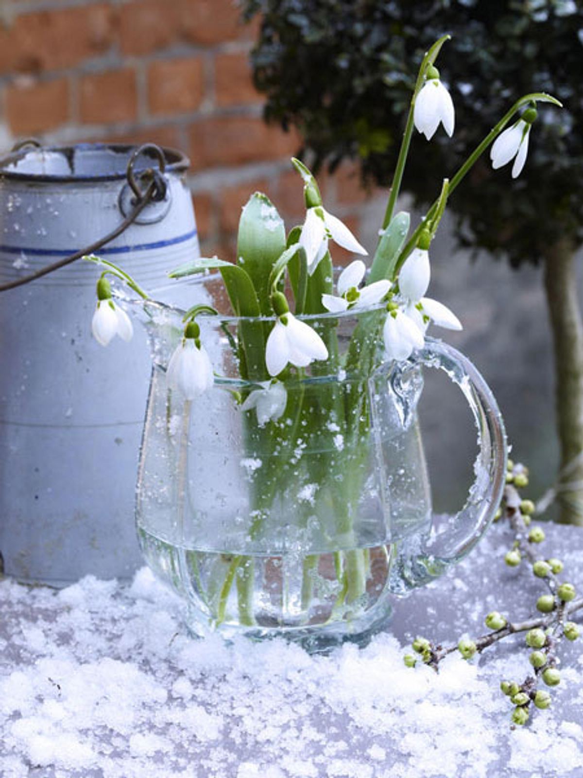 diy ideen schneegloeckchen