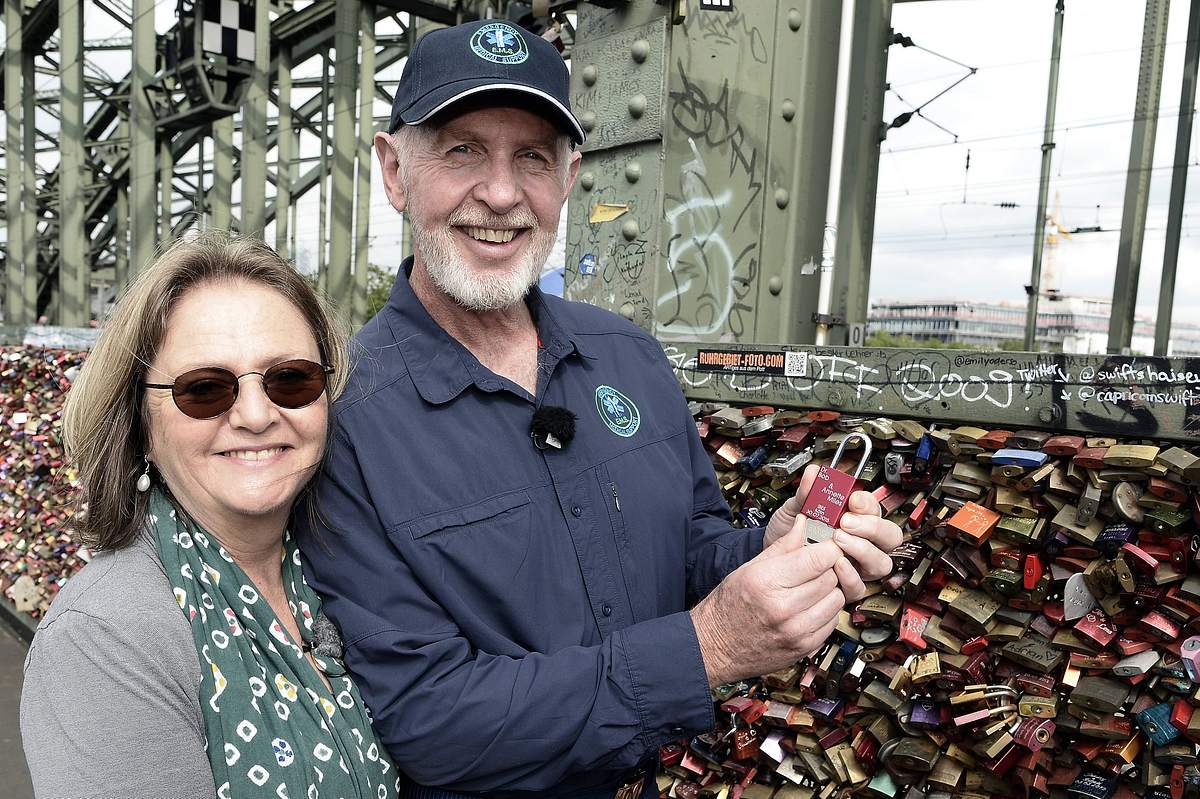 Dr. Bob mit seiner Frau